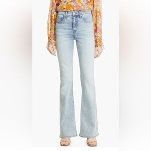 Veronica Beard Beverly High Waist Skinny Flare